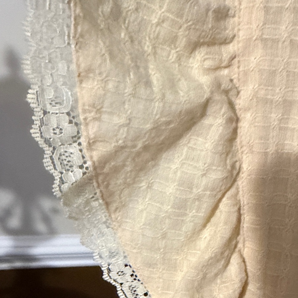 Chelsea & Violet Light Cream Ruffle Dress - Picture 4 of 5